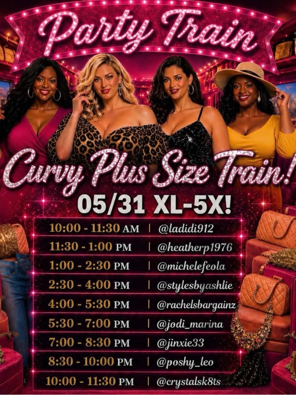 Curvy Plus Size Party Train 🚂